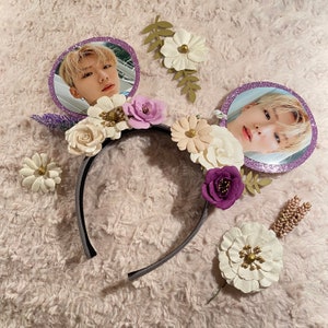 Custom Kpop Floral Headband