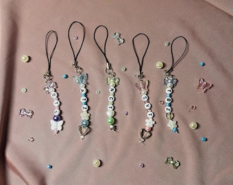 Custom K-pop Phone Charm, Lightstick Charm, Keychain, Bag Charm