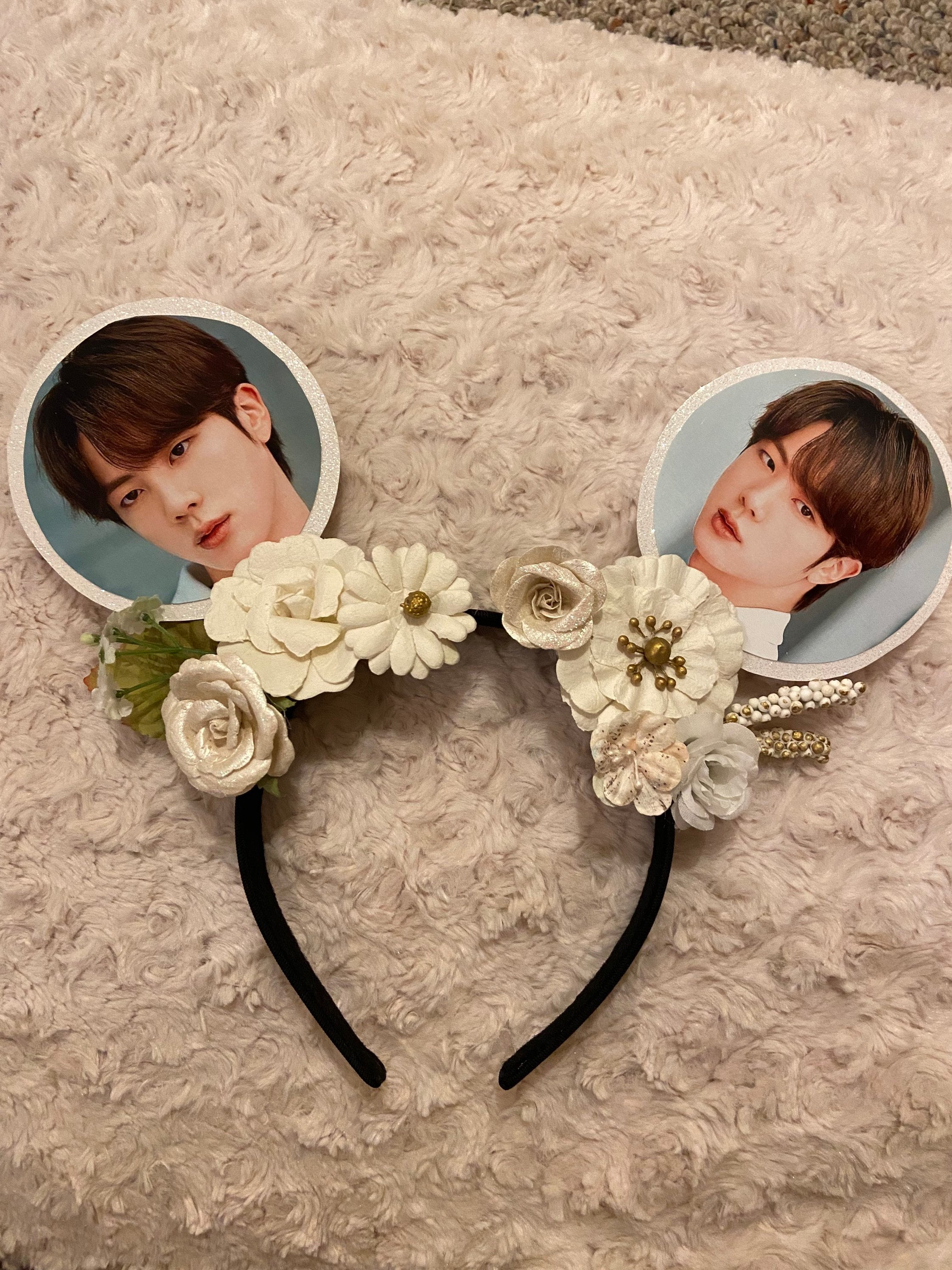 BTS Jin rj Plushie Headband Figurine PTD on Stage 