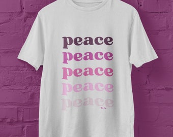 Peace Shirt, Peace tshirt, Peace clothing, Christian shirt, Bible Study shirt, Jesus shirt, religious shirt, christian gift, gift of peace
