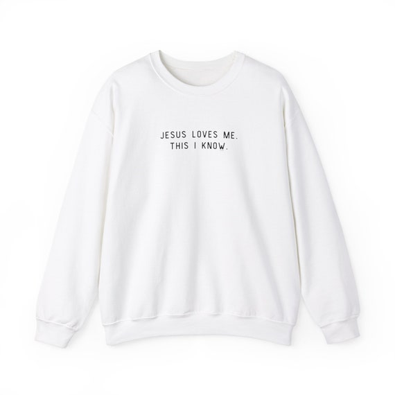 Jesus Loves Me This I Know Christian Long Sleeve Shirts Jesus Loves Me This I Know Christian Long Sleeve Shirts