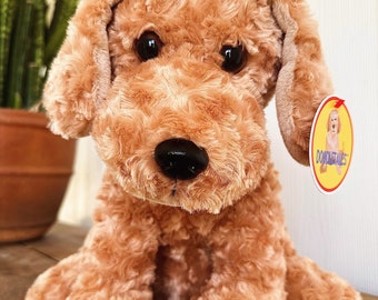 Doodletales Golden Doodle Pup, Doodletales Plushie, Baby Buck, Stuffed Goldendoodle, Doodle Plushie, Doodle Toy, Doodletales Toy