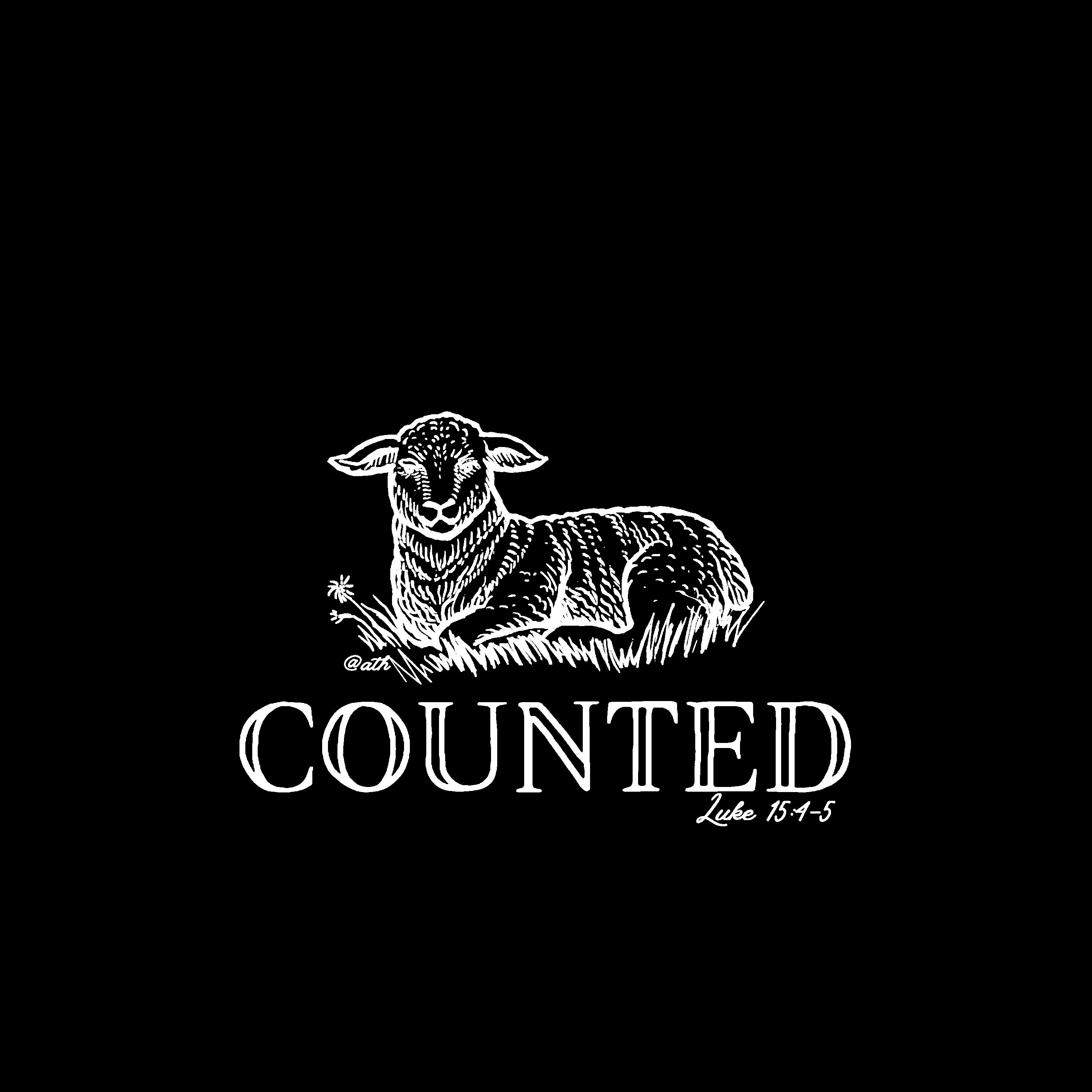Counted Sticker Lamb Sticker He Leaves the 99 Sticker - Etsy