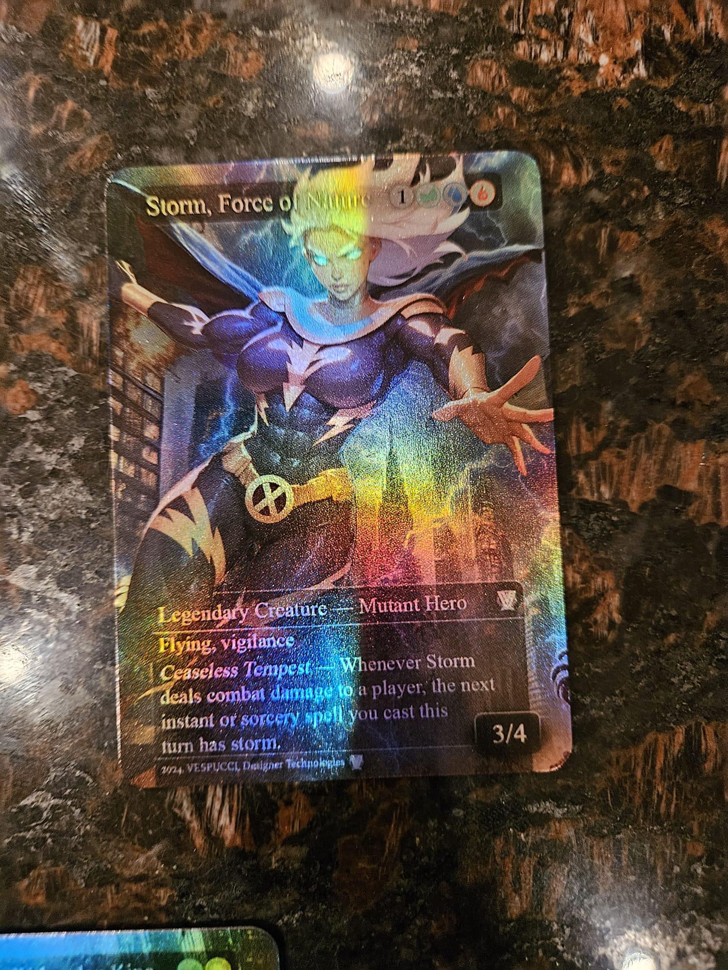 mtg storm force of nature commander deck Storm, Force of Nature, Commander, Proxy Card