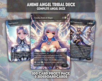 Giada Anime Angel Tribal Proxy Deck, 108 cartas