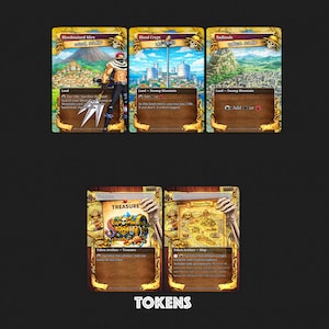 Deck proxy de piratas de anime para MTG, inspirado em One Piece para EDH, Almirante Brass! imagem 11