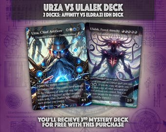 Mortal Kombat VS Affinity MTG Proxy Duel Decks - Etsy