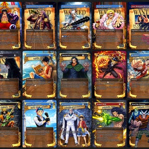 Deck proxy de piratas de anime para MTG, inspirado em One Piece para EDH, Almirante Brass! imagem 7