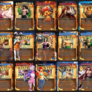Deck proxy de piratas de anime para MTG, inspirado em One Piece para EDH, Almirante Brass! imagem 5