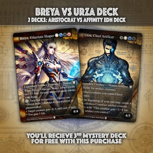 Urza Vs Breya MTG Proxy Duel Decks, Affinity, Aristocrats, 228 Cards - Etsy