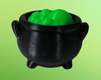 Green Witch Cauldron Fidget Clicker