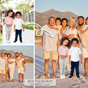 Add Loved Ones To a Photo| Add Person to Photo | Photo Editing | Photo gift | Family Portrait | Retouching images | Photo Manipulation