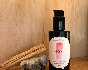 Lunar Womb Oil  / Adaptogenic herbs for hormonal balance, Womb cleanse and toner / Endometriosis, fibroids, anti-inflammatory. 100ml