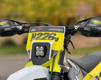 Husqvarna Headlight Bracket for Baja Designs Squadron