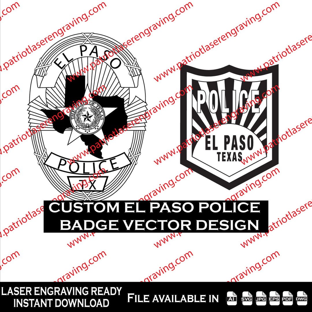 Set Decalcomanie Adesive Per Modellismo El Paso Texas Police 1/43 – PDS - Foto 3