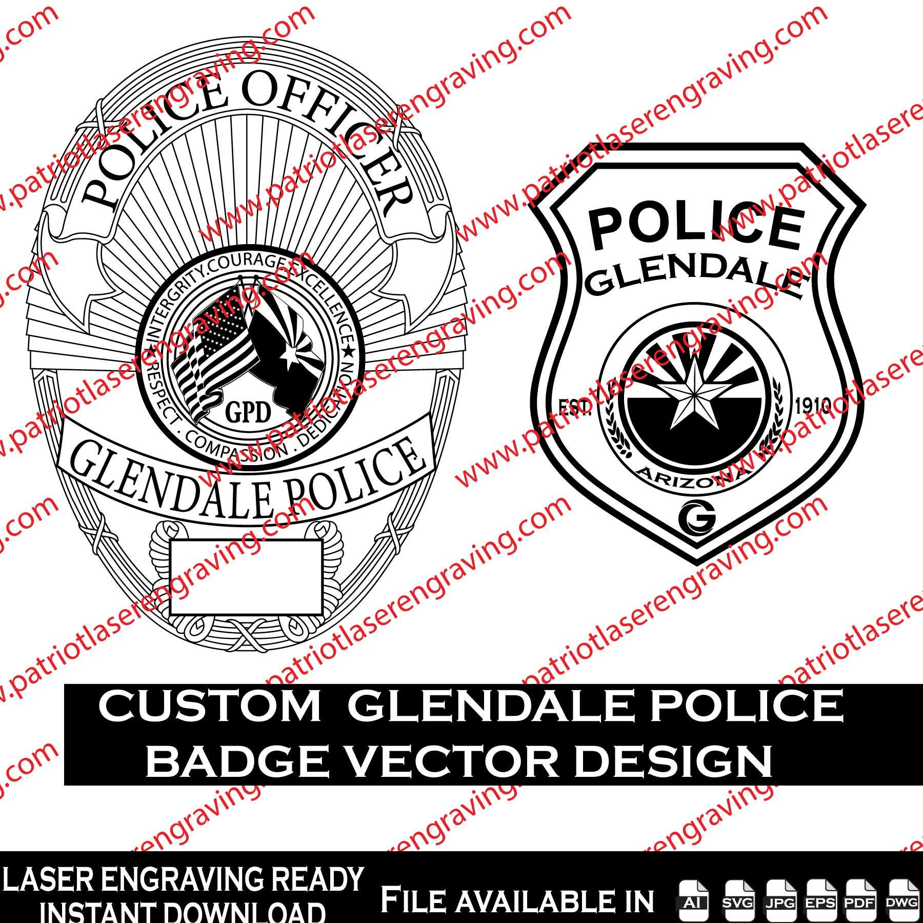 Arizona police badge - Etsy 日本