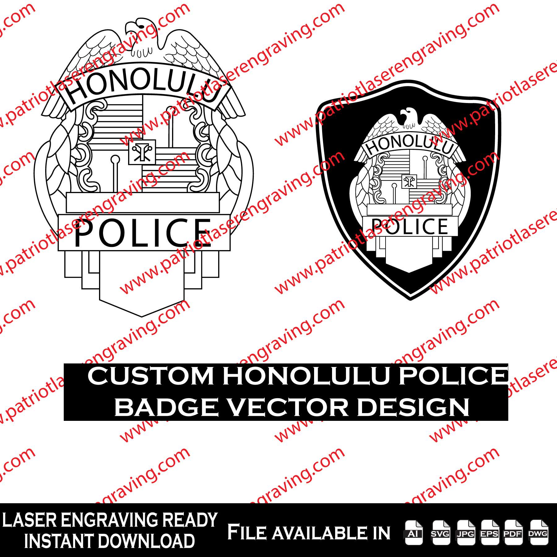 Honolulu police - Etsy 日本