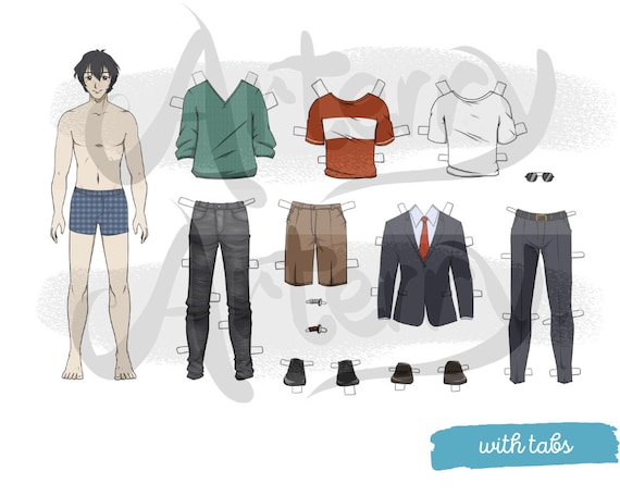 Printable Male Guy Boy Stylish Formal Anime Paper Doll Style - Etsy Finland Printable Male Guy Boy Stylish Formal Anime Paper Doll Style - Etsy Finland