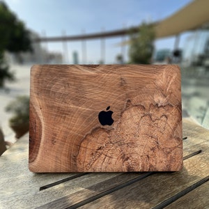 Tree Ring Wood Slice MacBook Case – Natural Wooden Texture Hard Shell for MacBook Air 13 14 15 Pro 14 16 M1 M2 M3
