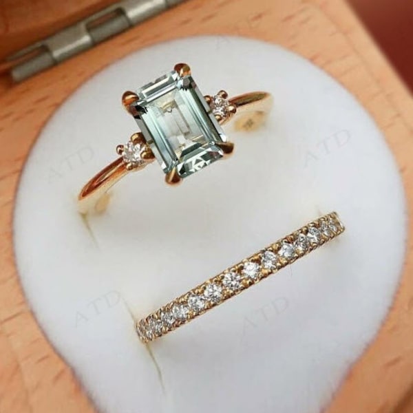 Gemstone Wedding Sets Women Etsy