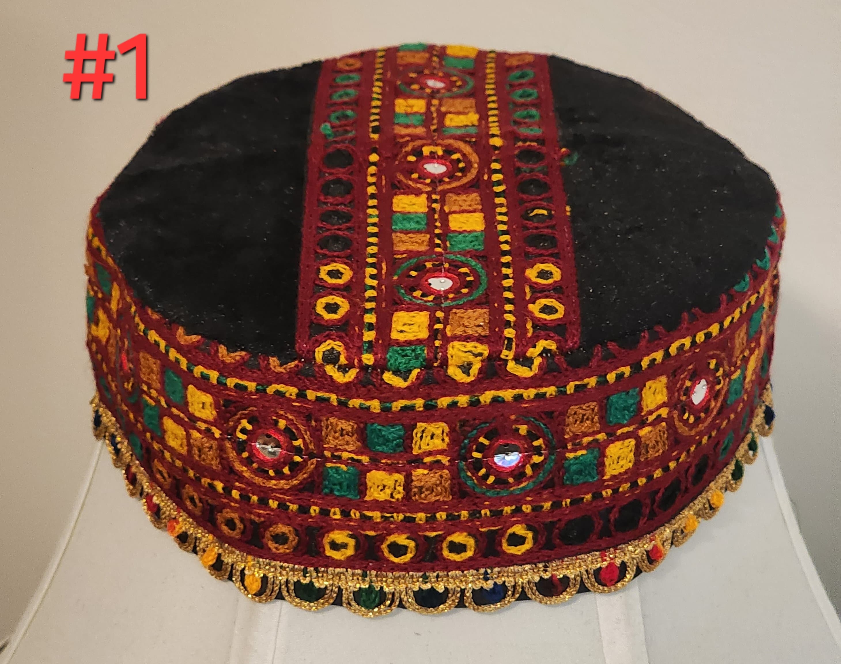 Velvet Cap Hat Hunza Headwear Women Handmade Winter Hat - Warm Chunky Tradition Hunza Cap - Etsy main image 2