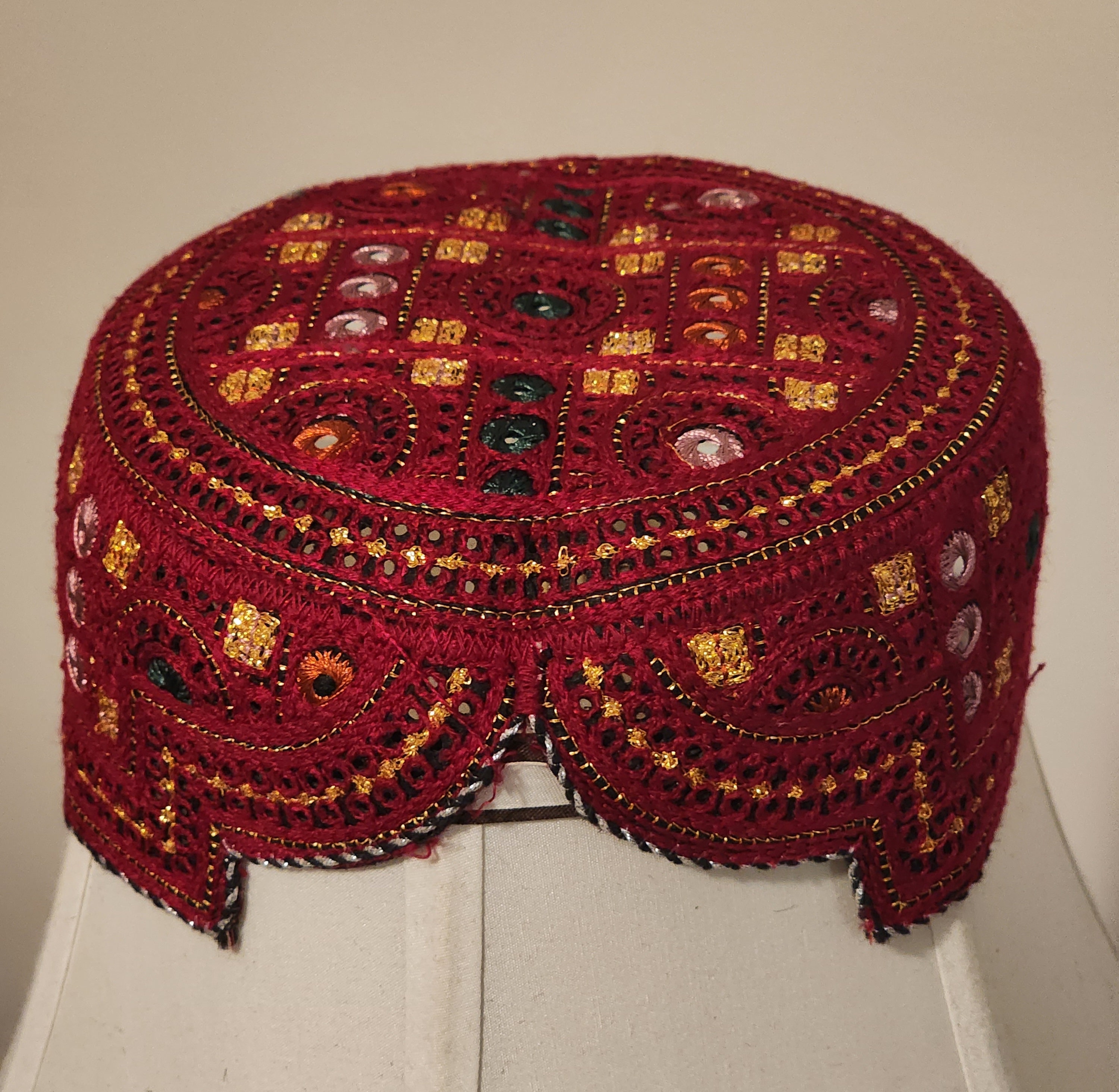 Embroidered Sindhi Balochi Cap for Boys Ages 4-10 Years (20 Inch) - Etsy