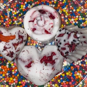 Flower Infused Vanilla and Caramel Spice Variety Wax Melts