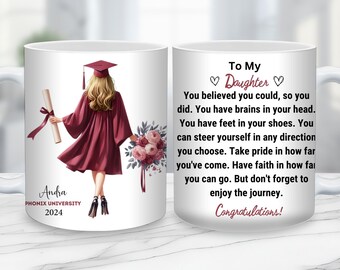 Personalized Graduation Mug Wrap: Class of 2024 (Digital Download)