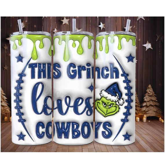 20oz 100% That Grinch Tumbler – Lazy Cat Apparel