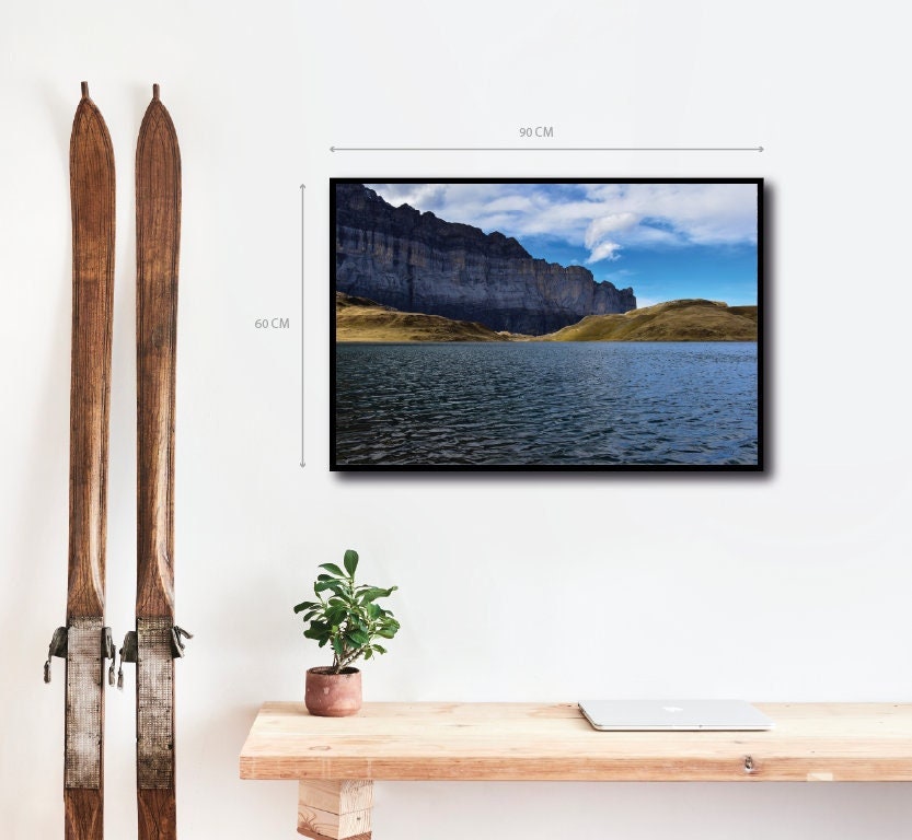 Photographie - Lac d'anterne Haute Savoie Alpes Françaises