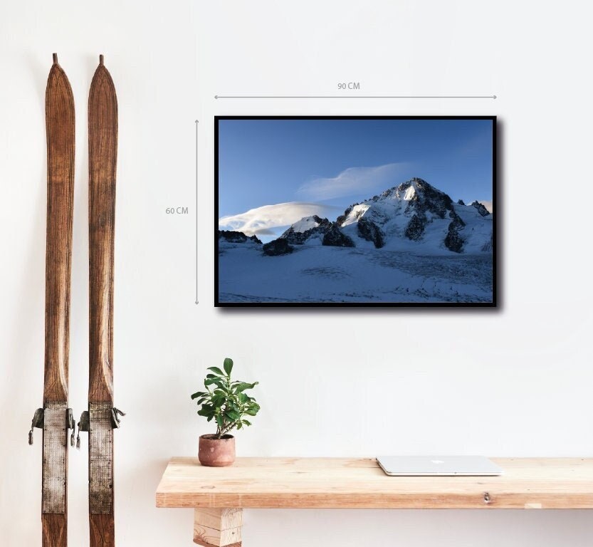 Photographie - Aiguille Du Chardonnet Alpes Françaises