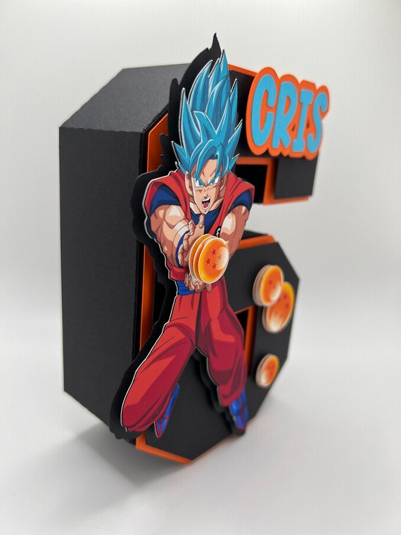 Goku 3D Número o Carta Fiesta de Cumpleaños Goku Goku Decor - Etsy España Goku 3D Número o Carta Fiesta de Cumpleaños Goku Goku Decor - Etsy España