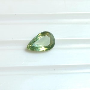 Natural 0.42 Ct Alexandrite Pear Cut Gemstone: Color Change Stone (6x4x2mm)