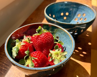 Handmade Ceramic Berry Bowl
