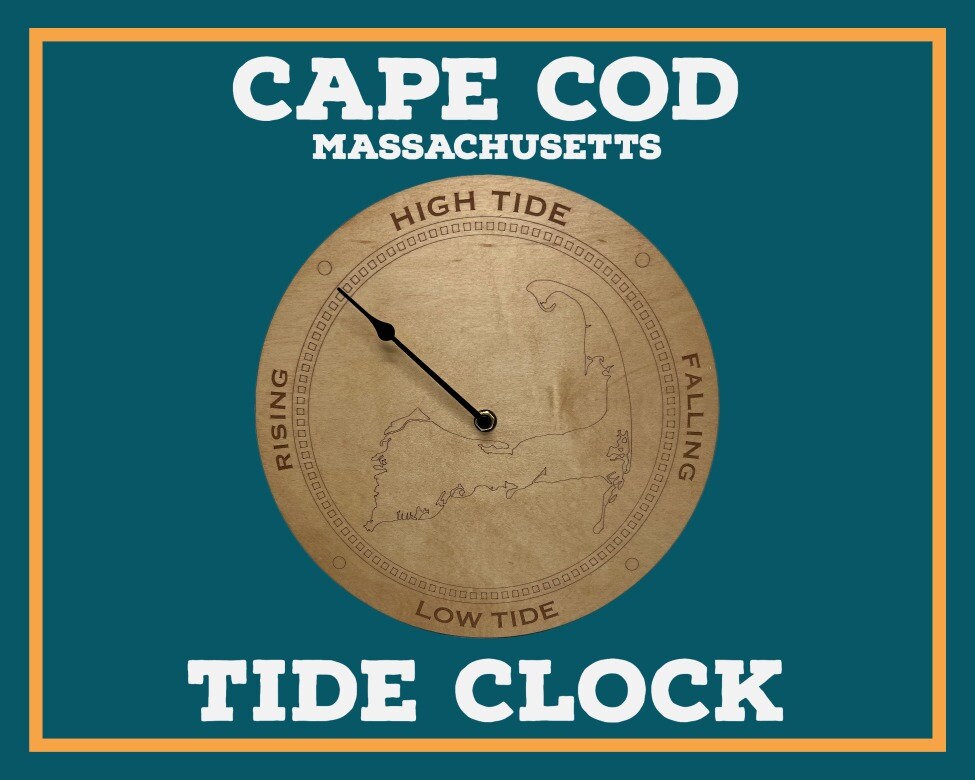 Cape Cod Tide Clock, Custom Hand Made, Stained or White Wash - Gift for ...