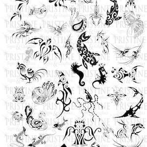 Animal Tribal Svg\Png Bundle 200+ Designs. Druckbereit