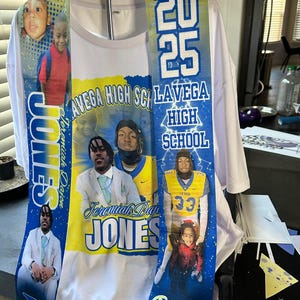 Staffelung 2026 Benutzerdefinierte Pakete | Personalisierte Grad T-Shirts, Stolen & Geschenke | Irie Vybyz Zoll Bild 14