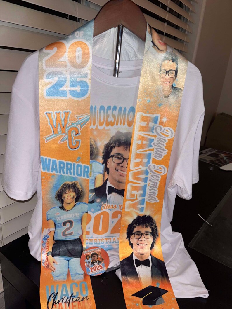 Staffelung 2026 Benutzerdefinierte Pakete | Personalisierte Grad T-Shirts, Stolen & Geschenke | Irie Vybyz Zoll Bild 4