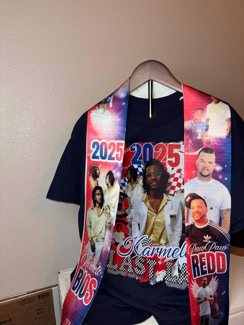 Staffelung 2026 Benutzerdefinierte Pakete | Personalisierte Grad T-Shirts, Stolen & Geschenke | Irie Vybyz Zoll Bild 6