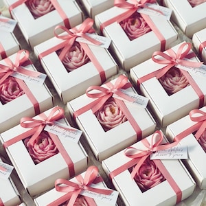Custom Baby Shower and Wedding Guest Soaps - Handmade Bespoke Gifts * Corporate Gifts * Personalised Thank You Gift Bulk * Elegant Soaps