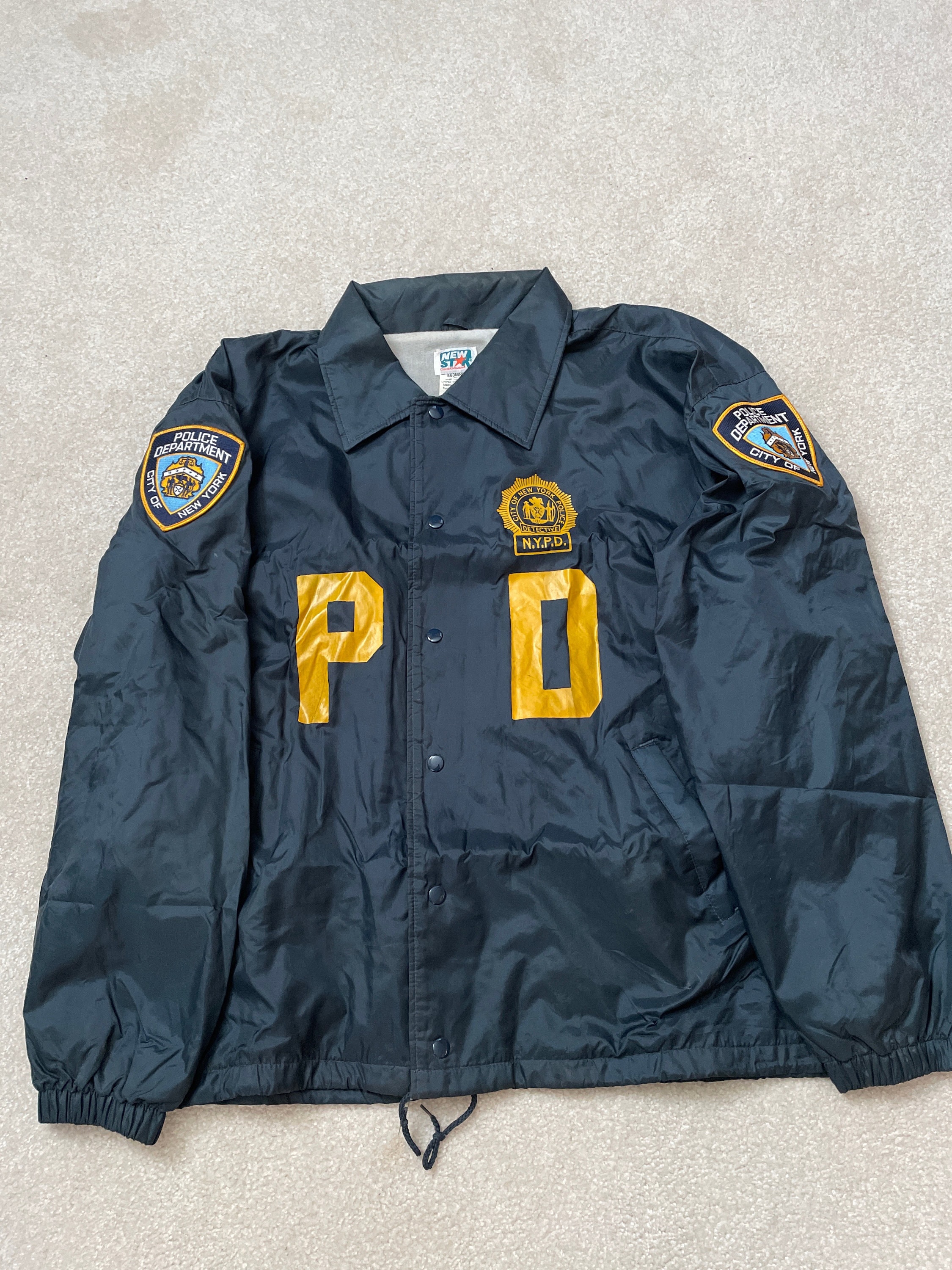 F*1様 希少 90s タグ付き未使用 NYPD ジャケット ニューヨーク市警 F*1様 希少 90s タグ付き未使用 NYPD ジャケット ニューヨーク市警