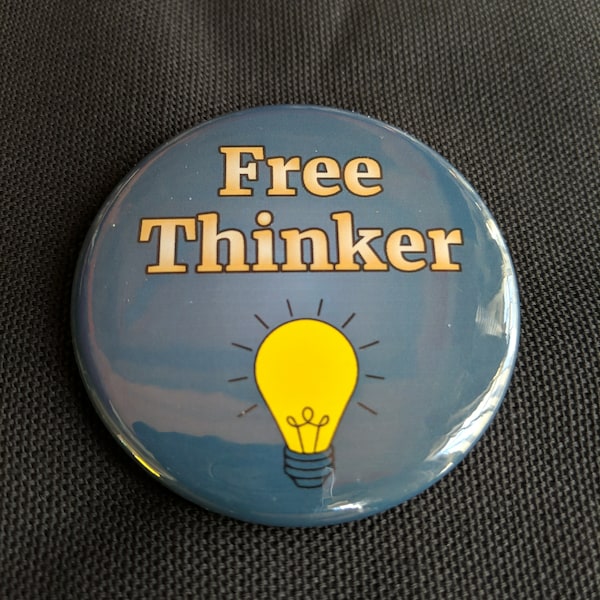 Free Thinker Button