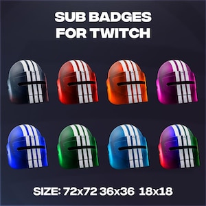 Killa Helmet | Twitch Sub Badges | Loyalty Badges | Escape From Tarkov