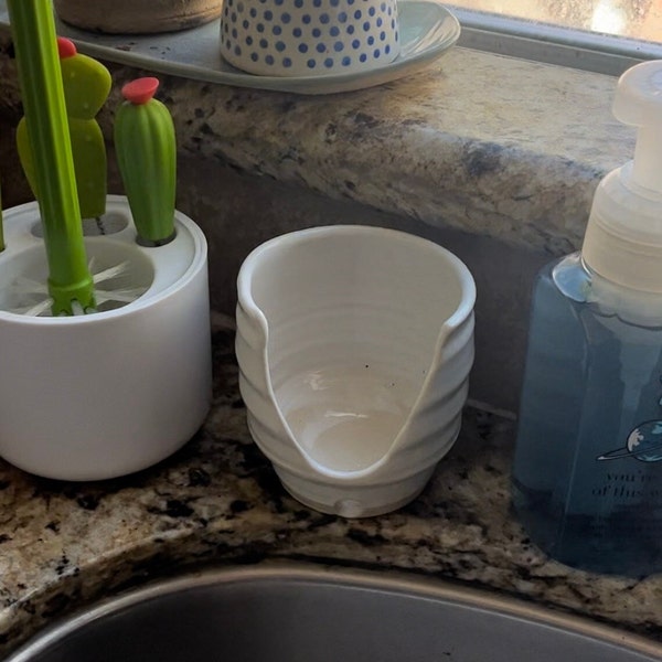 Kitchen Dish Brush/Wand Holder