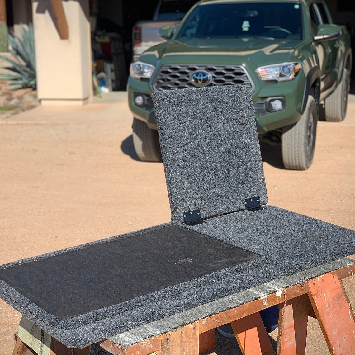 Toyota 2nd & 3rd Gen Double Cab Back Seat Pet/storage Etsy