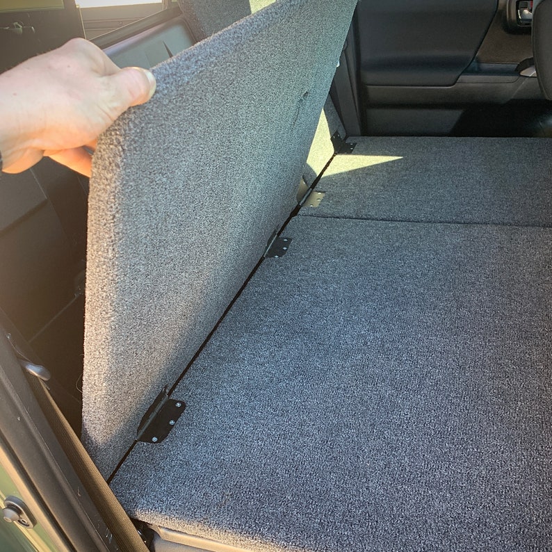 Toyota 2nd & 3rd Gen Double Cab Back Seat Pet/storage Etsy