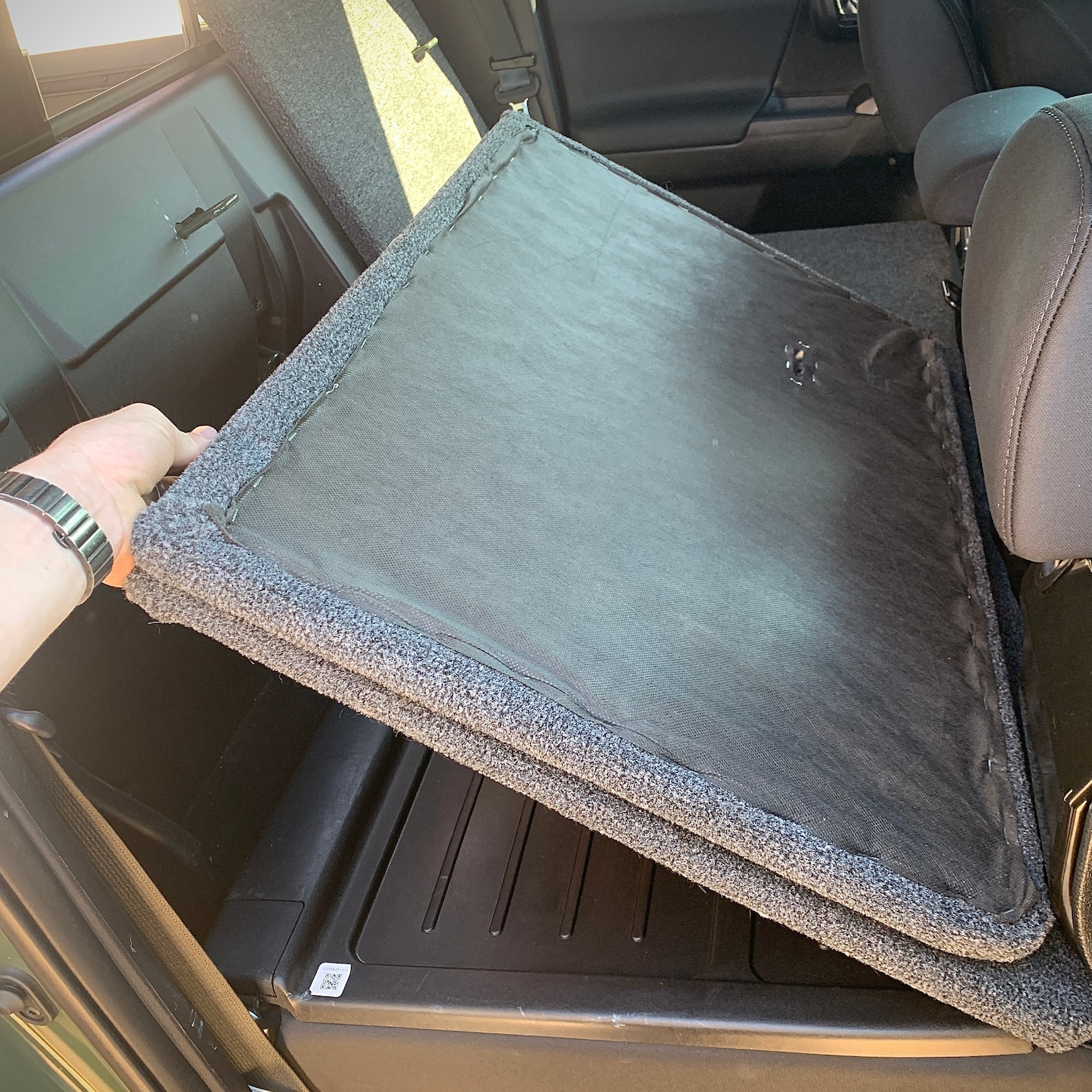 Toyota 2nd & 3rd Gen Double Cab Back Seat Pet/storage Etsy