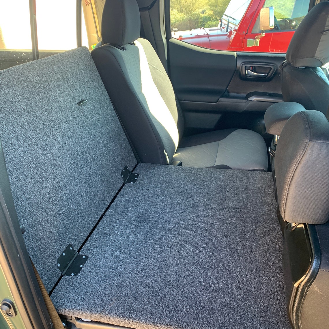 Toyota 2nd & 3rd Gen Double Cab Back Seat Pet/storage Etsy