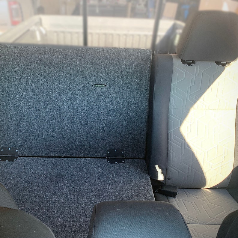 Toyota 2nd & 3rd Gen Double Cab Back Seat Pet/storage Etsy