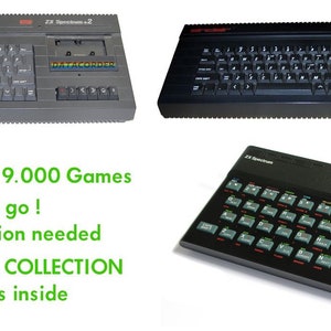 Retro ZX Spectrum volledige collectie games met 8 bit batocera retroarch
